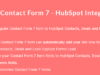 Kontaktformular 7 - HubSpot-Integration