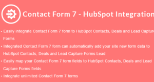 Kontaktformular 7 – HubSpot-Integration