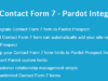 Kontaktformular 7 - Pardot Integration