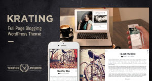 Krating – Ganzseitige Blogging-Themen