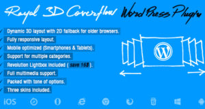Königliches 3D Coverflow WordPress Plugin