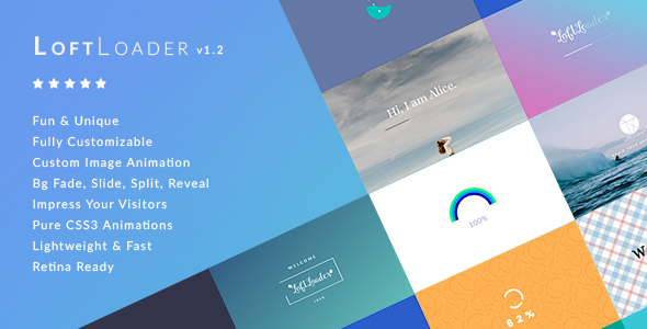LoftLoader Pro - Preloader Plugin für WordPress - Agentur zweigelb