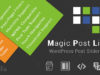 Magic Post Listing PRO - Slider, Mauerwerk, Beschriftung, Liste, Grid Styles!