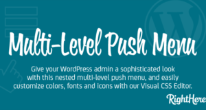 Mehrstufiges Push-Menü für WordPress