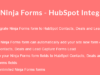 Ninja Forms - HubSpot-Integration