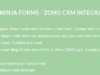 Ninja Forms - ZOHO CRM Integration