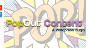 PopOut-Inhalt für WordPress