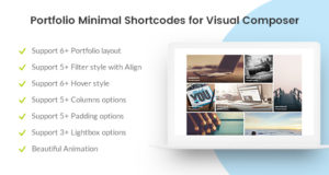 Portfolio Minimal für Visual Composer