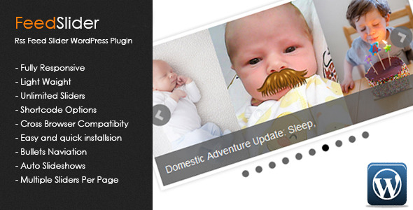 FeedSlider - RSS Feed Slider Wordpress Plugin
