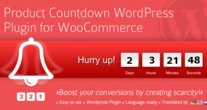 Produkt Countdown WordPress Plugin