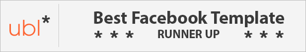Runner der besten Facebook-Vorlage