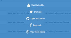 Responsive Erweitern Hamburger Menü WordPress Plugin