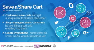 Save & Share Warenkorb für WooCommerce