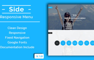 Seite – Responsives Menü von WordPress
