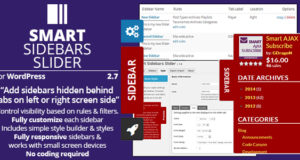 Smart Seitenleisten Slider