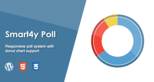 Smart4y Umfrage – Responsive WordPress Plugin mit Donut Chart