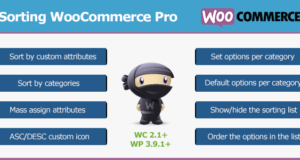 Sortierung von WooCommerce Pro