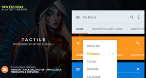 Taktil: WordPress Mobile Menü