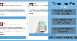 Timeline Pro – Responsive Timeline für WordPress