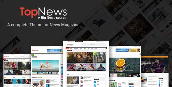 TopNews WordPress Layout