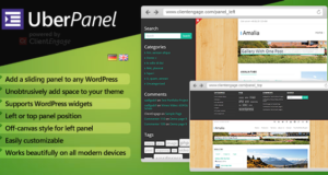 UberPanel – Sliding Panel Plugin für WordPress