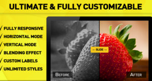 Ultimate Before After Slider für WordPress