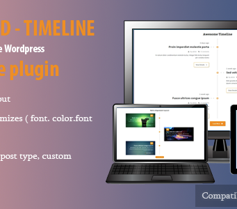 Unbegrenzte Timeline Responsive WordPress-Plugin
