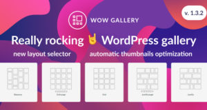 WOW Galerie - Magic WordPress Galerie