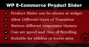 WP E-Commerce-Produkte Slider