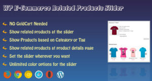 WP E-Commerce Verwandte Produkte Slider