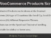 WP WooCommerce Produkte Scroller