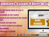 WP eCommerce Individuelles T-Shirt Design Studio