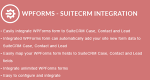 WPForms – SuiteCRM Integration