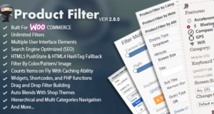 WooCommerce AJAX Produktfilter – WordPress Plugin