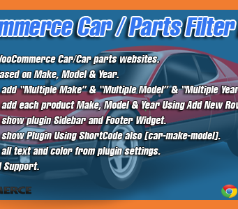 WooCommerce Auto / Teile Filter Plugin
