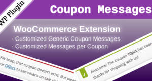 WooCommerce Coupon Nachrichten