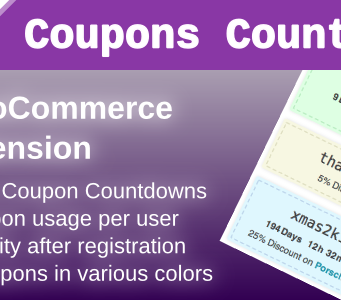 WooCommerce Coupons Countdown