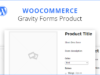 WooCommerce Gravity Forms Produkt