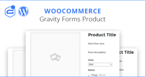 WooCommerce Gravity Forms Produkt