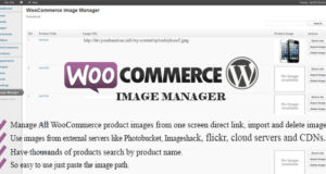 WooCommerce Image Manager