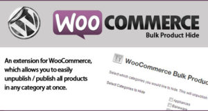 WooCommerce Massenprodukt ausblenden