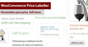 WooCommerce Preisauszeichner