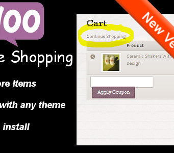 WooCommerce Weiter einkaufen Link