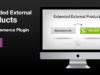 WooCommerce erweiterte externe Produkte
