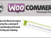 WooCommerce zuvor gekauft
