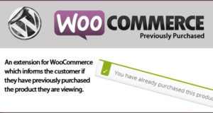 WooCommerce zuvor gekauft