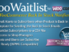 WooWaitlist - WooCommerce Zurück In Stock Notifier