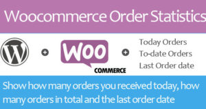 Woocommerce Heute Bestellungen und Bestellungen heute