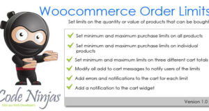 Woocommerce Kauflimits