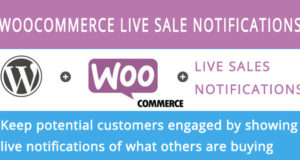 Woocommerce Live-Verkaufsbenachrichtigung